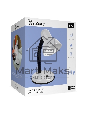 Светильник настольный SMARTBUY (SBL-DeskL-White) 40W/E27