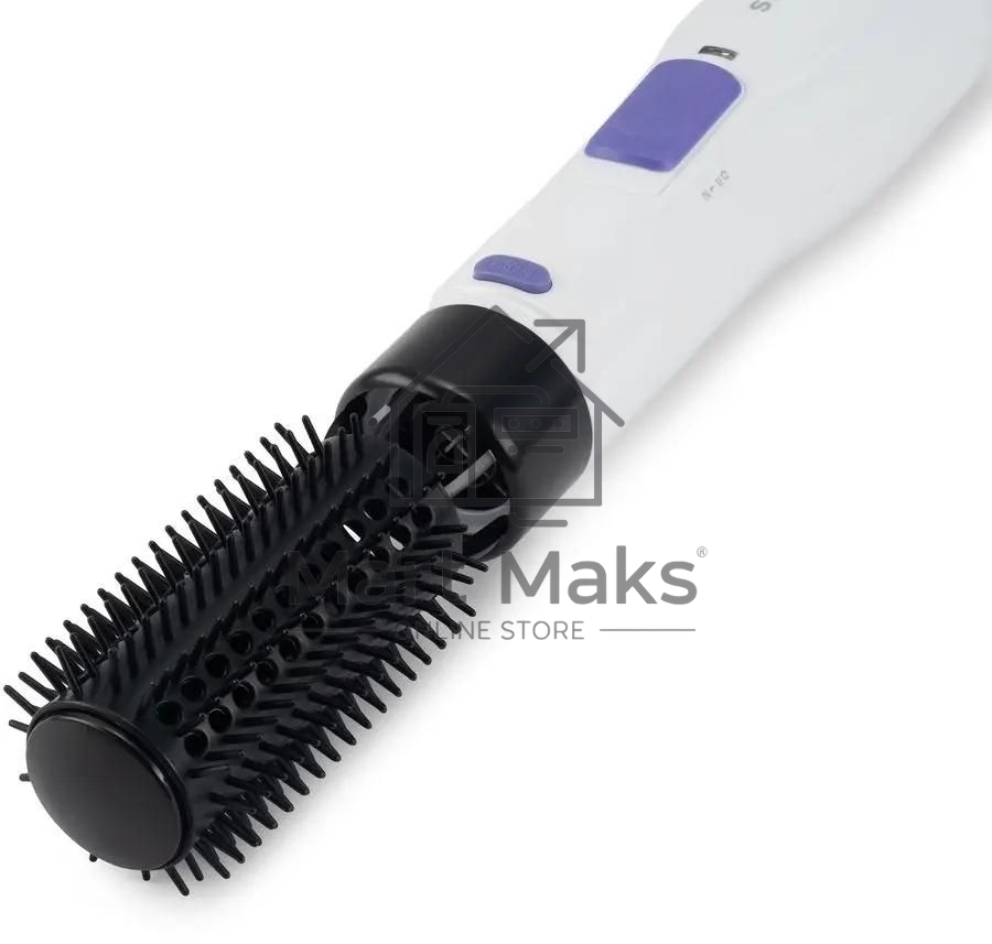 Фен-щетка Starwind SHP8502 1000Вт белый/фиолетовый