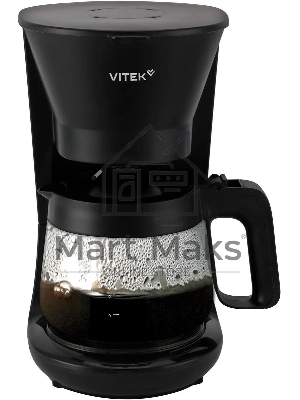 Кофеварка капельная Vitek VT-CMD1700 900Вт черный