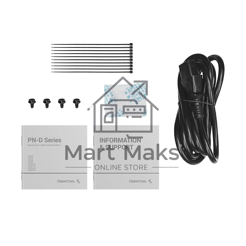 Блок питания Deepcool / GamerStorm PN850D, 850Вт, 80 PLUS Gold, 120мм, черный