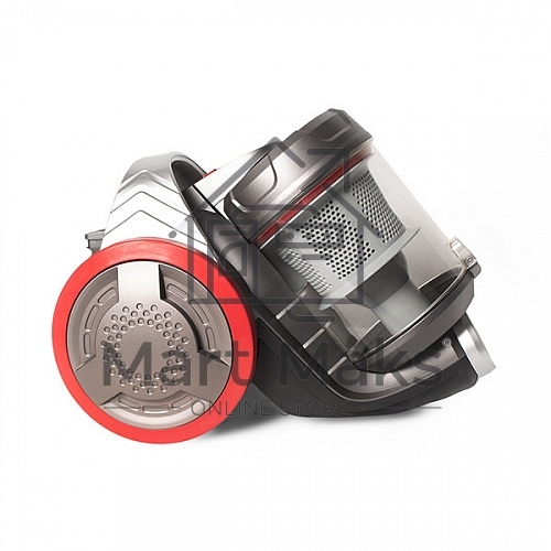 Пылесос BQ VC1606C серо-красный, 420/1600 Вт, уборка сухая, пылесборник контейнер 3 л
