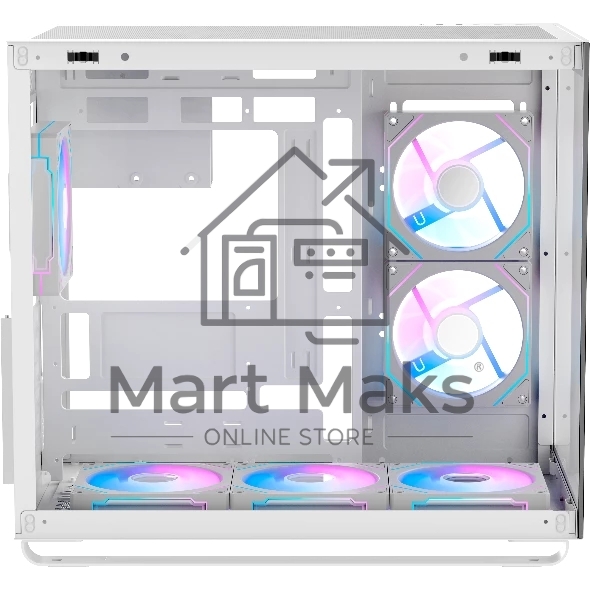 Компьютерный корпус Ocypus Iota C70 WH ARGb ATX / win / белый / 6 ARGb fans / no PSU / Tempered Glass