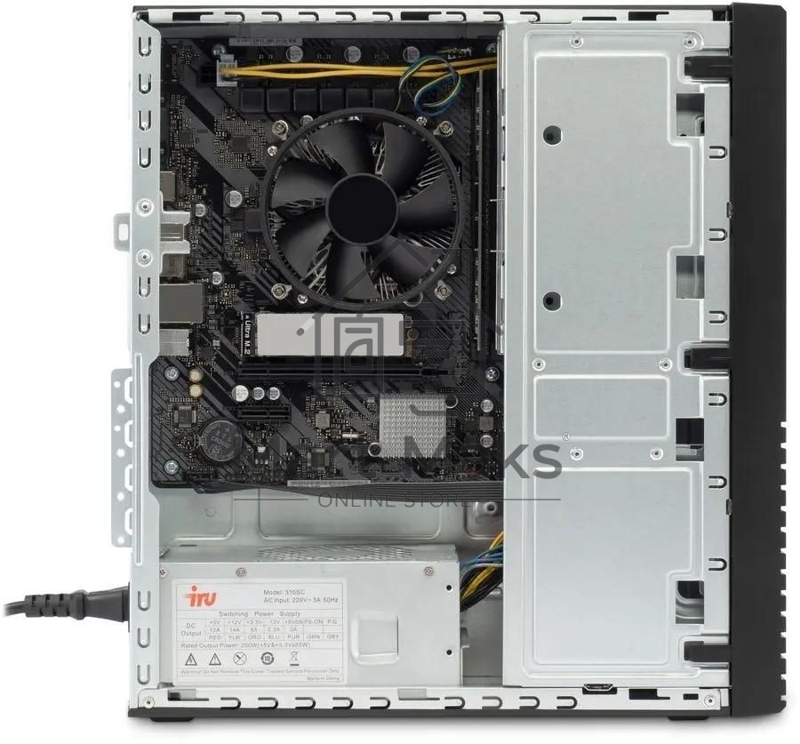 Компьютер ПК IRU 310SC SFF Cel G6900 (3.4) 8Gb SSD256Gb UHDG 710 Windows 11 Professional GbitEth 200W черный (2017897)