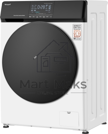 Стиральная машина Weissgauff WM 4927 Direct Drive Inverter Premium белая, загрузка фронтальная 7кг, 1200 об/мин., класс: A+++