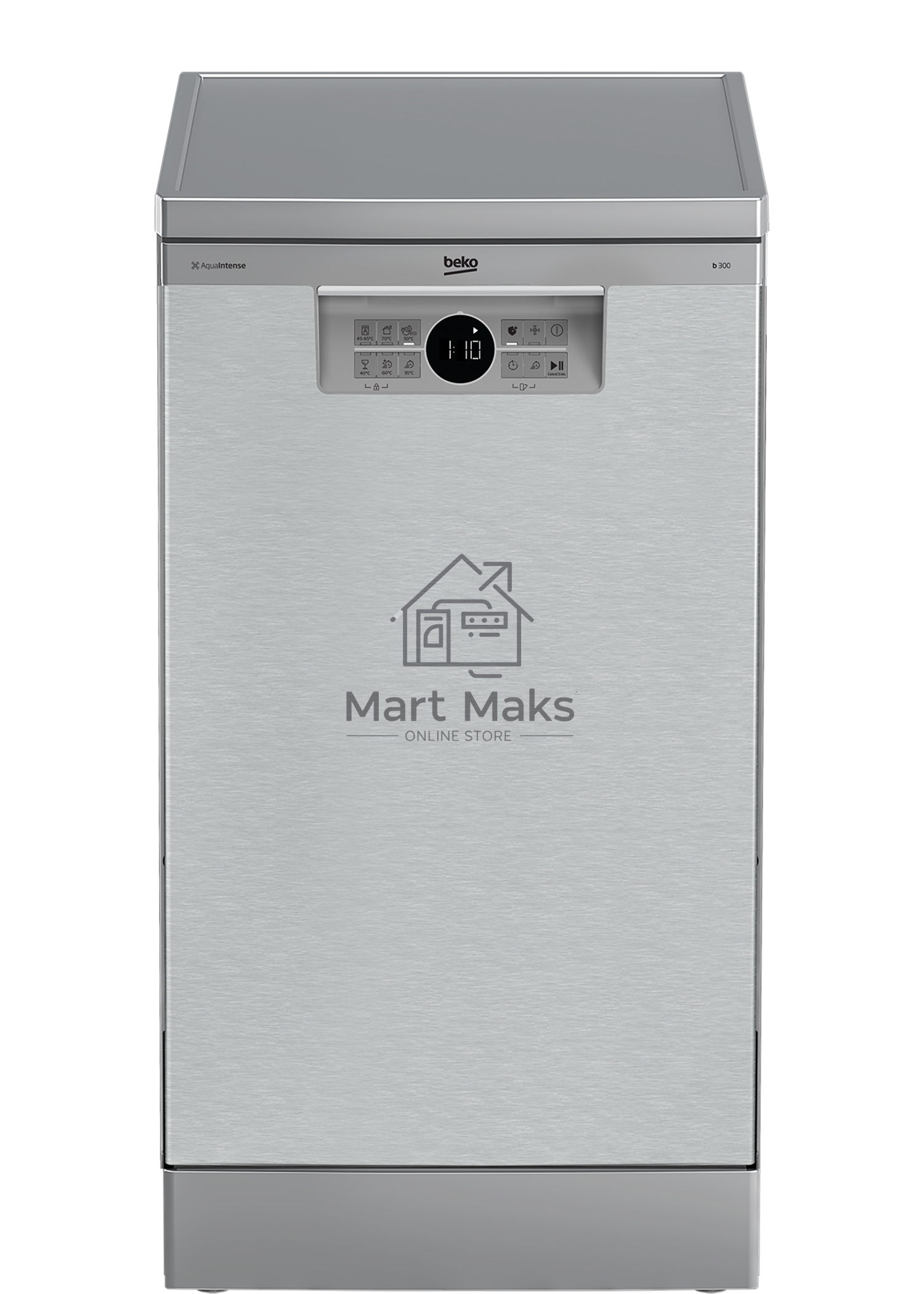 Посудомоечная машина Beko BDFS26130XQ, нержавеющая сталь, 44.8 см, 11 компл., 46 дБ, класс A