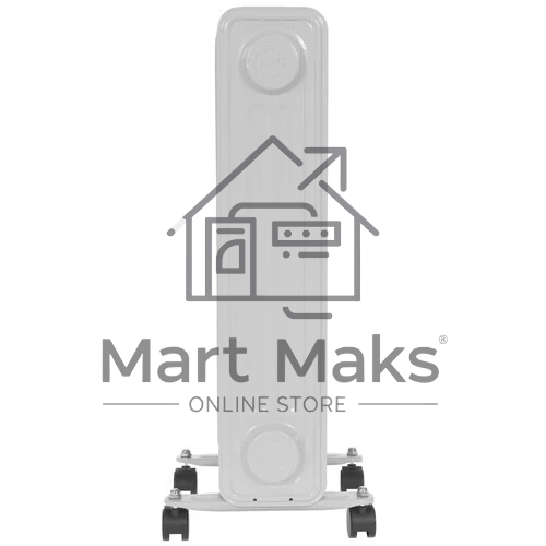 Масляный обогреватель Blackton Bt OH1111 (9 секций), белый, 2000 Вт, 20 м2, механический термостат