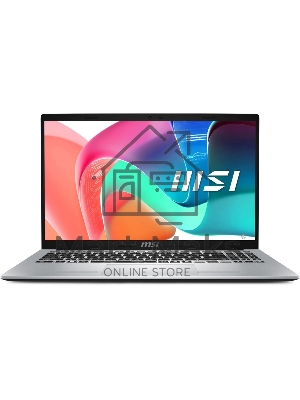 Ноутбук MSI Modern 15 F1MG-801XRU серебристый Intel Core 5 120U/16Gb/SSD 512Gb/15.6