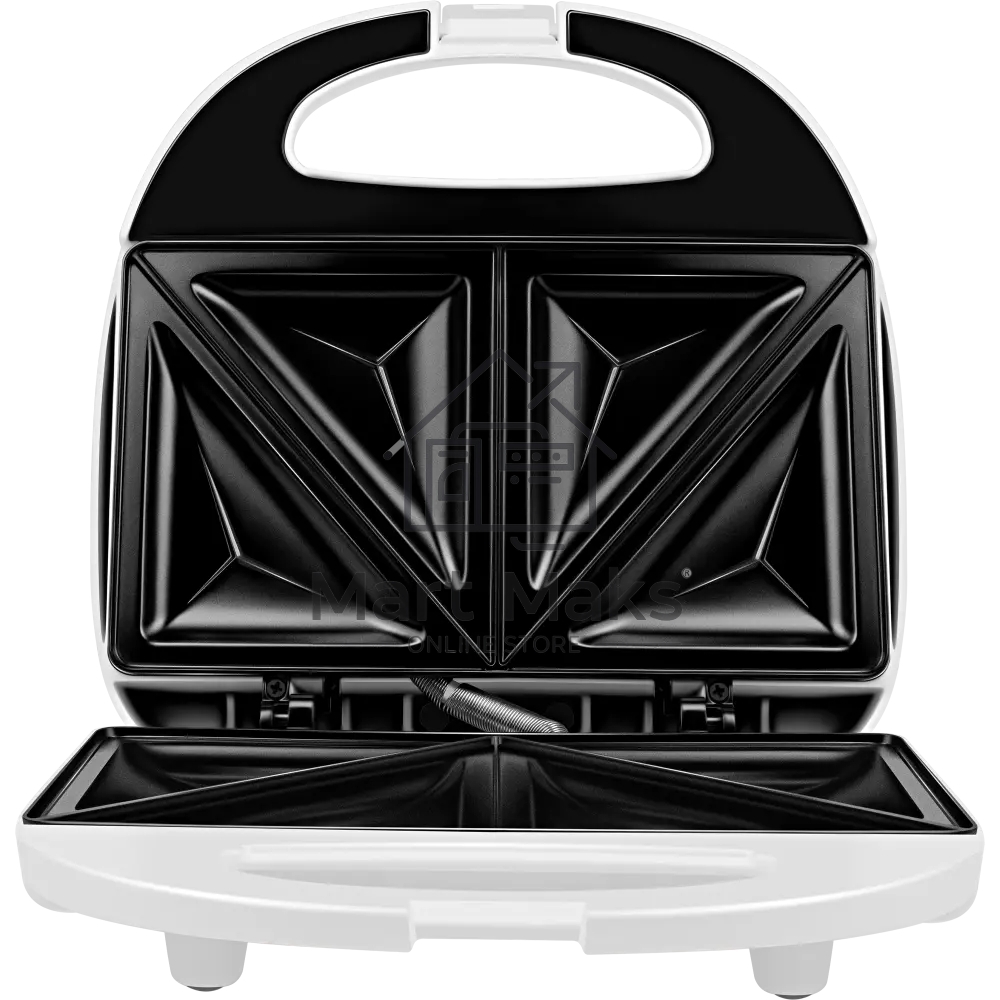 Сэндвичница Aresa AR-1205. 750 Вт. Термостойкий пластик со вставками из хромированной стали. Две сэндвичные формы.