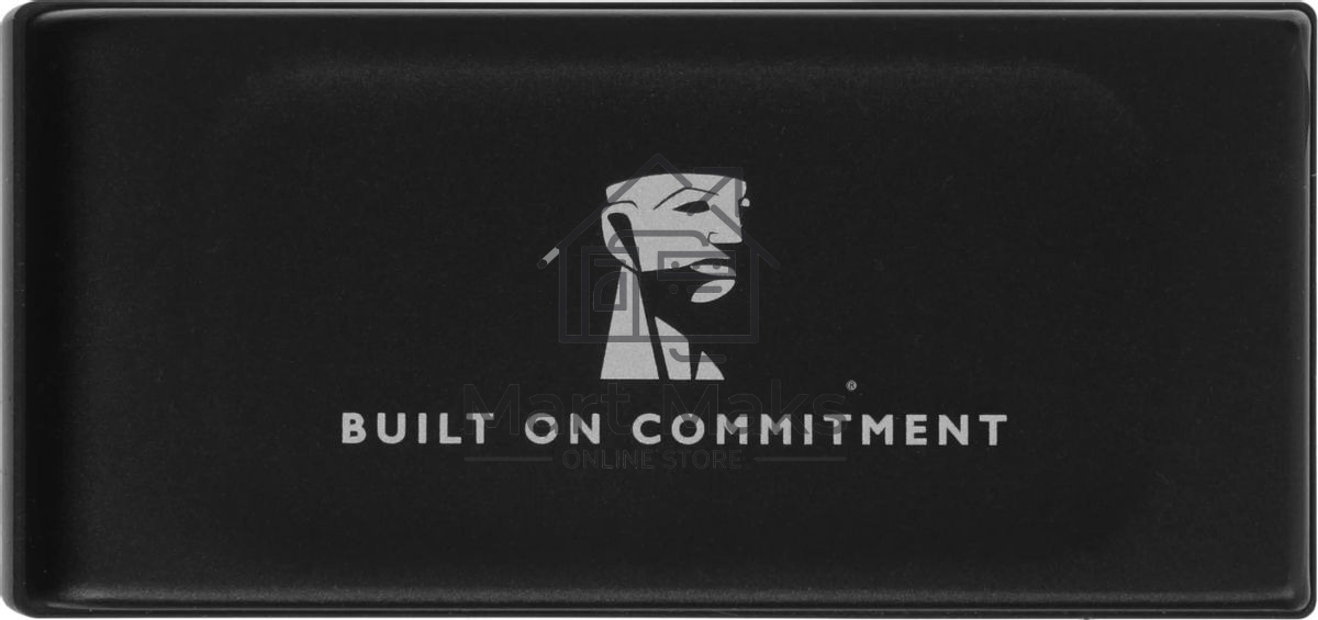 Внешний SSD Kingston XS1000, 2TB, USB 3.2 Gen 2 Type-C, R/W 1050/1000, черный