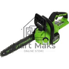 Цепная пила аккумуляторная Greenworks GD24CS30, 24V, 30 см, бесщеточная, без АКБ и ЗУ [2007007]
