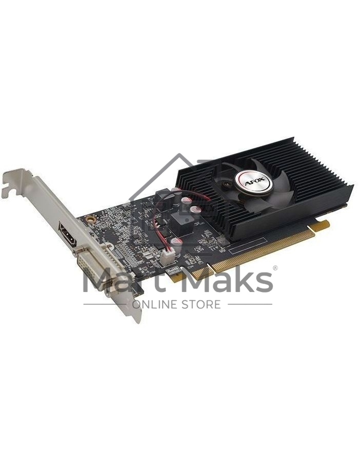 Видеокарта Afox Nvidia GeForce GT1030 4Gb DDR4 64Bit DVI HDMI LP Single Fan