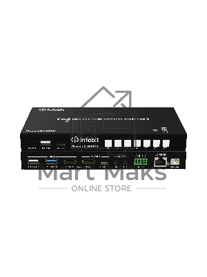 Коммутатор Infobit iTrans UC-HUB2U Dual USB and HDMI Cameras Mixer Hub