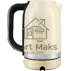 Чайник электрический KitchenAid 5KEK1701EAC кремовый, 1.7 л, 2400 Вт