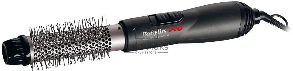 Фен-щетка BaByliss Pro Titanium Tourmaline, 700 Вт, 1 насадка (32 мм), черная