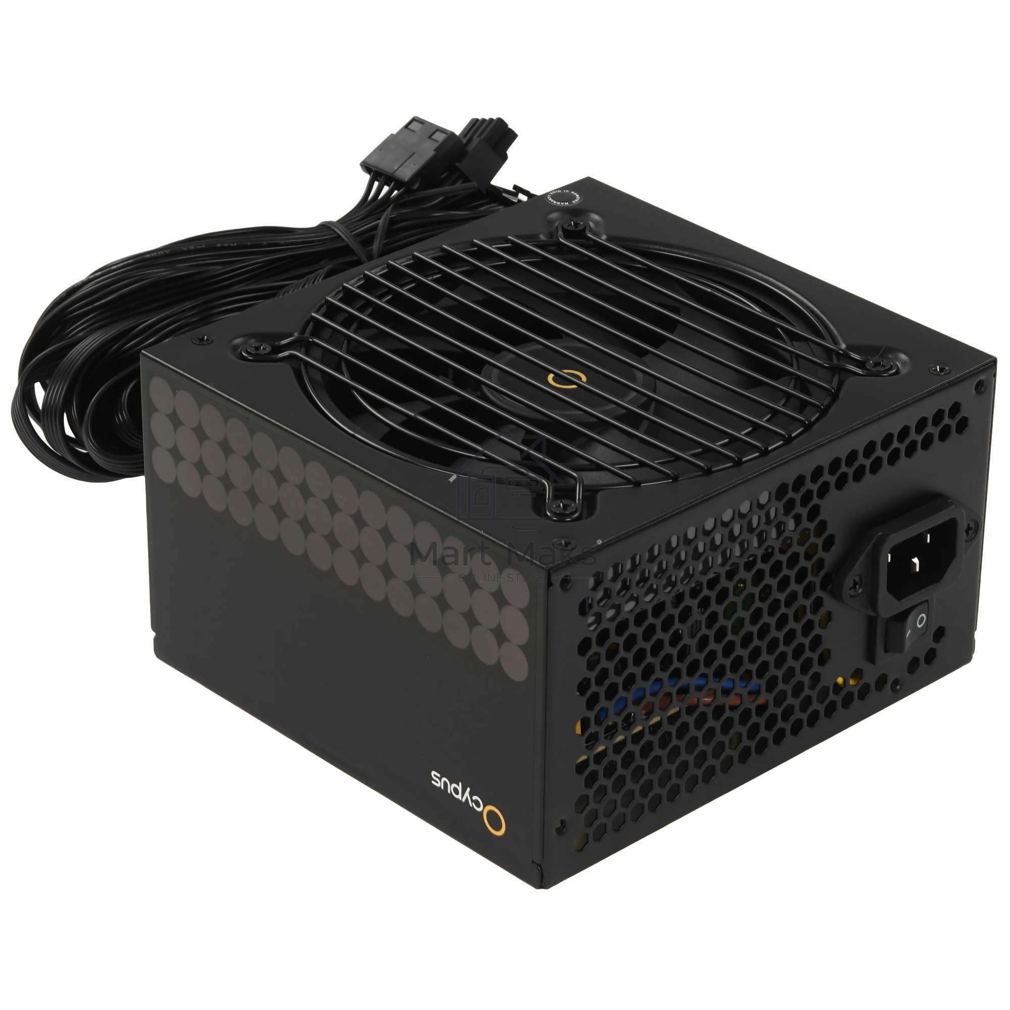 Блок питания 400W Ocypus Beta P400 BK (ATX, APFC, 20+4 pin, 120mm fan, PCI-E 6+2Px2, 3xSATA) (Beta-P400-N1HDBK024X-EU)