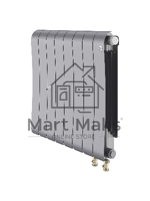 Радиатор Royal Thermo Infinity 500 Silver Satin VR80 - 8 секц.