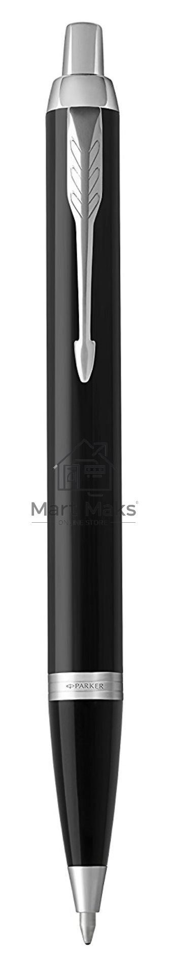 Ручка шариковая Parker IM Core K321 (CW1931665) Black CT, M, синие чернила, подарочная коробка