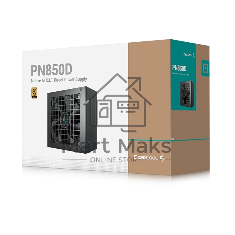 Блок питания Deepcool / GamerStorm PN850D, 850Вт, 80 PLUS Gold, 120мм, черный
