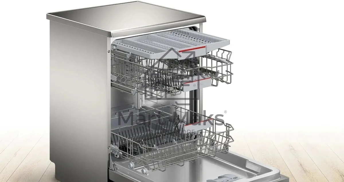 Посудомоечная машина Bosch Serie 4 SMS4HVI00E, серебристый, 60 см, 14 компл., 46 дБ, класс D