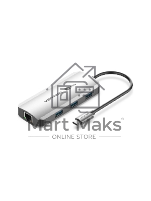 Мультифункциональный хаб Vention USB Type C 6 в 1