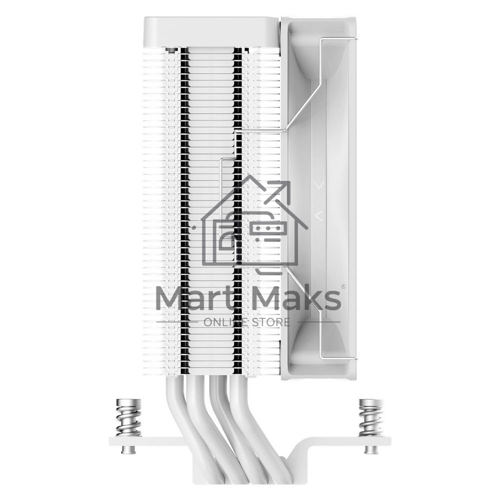 Кулер для процессора Cooler Ocypus Delta A40 WH ARGB белый 120мм алюминий+медь 2000rpm 29db 4-pin 220W 156мм
