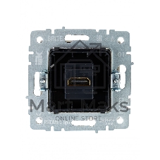 Розетка HDMI IEK BRITE РHDMI-0-БрБ белый