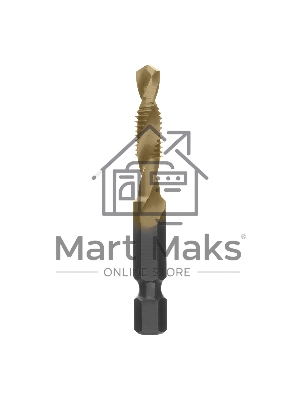 Сверло-метчик Denzel М6 х 1,0 мм, Р6М5