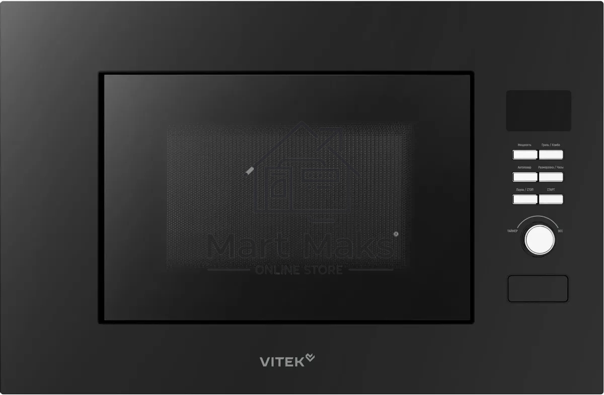Микроволновая печь Vitek VBMW 2040 BG 20л. 700Вт черный (встраиваемая)