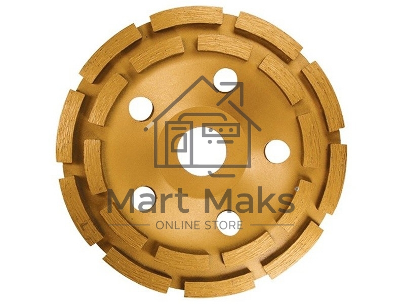 Чашка алмазная зачистная Matrix 72998 180 мм, двухрядная