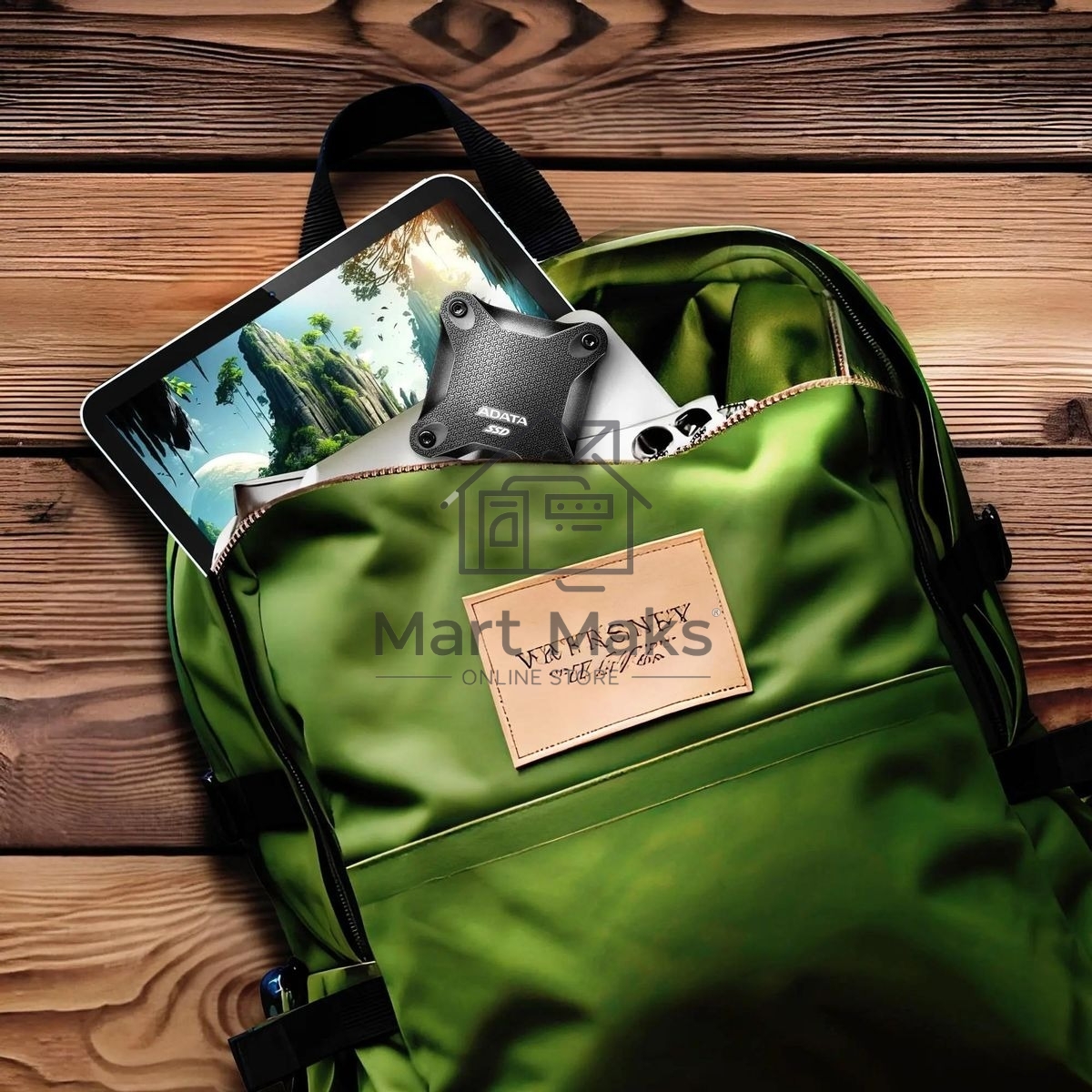 Внешний SSD ADATA SD620, 1TB, USB 3.2 Gen 2 Type-A, R/W 550/480, черный