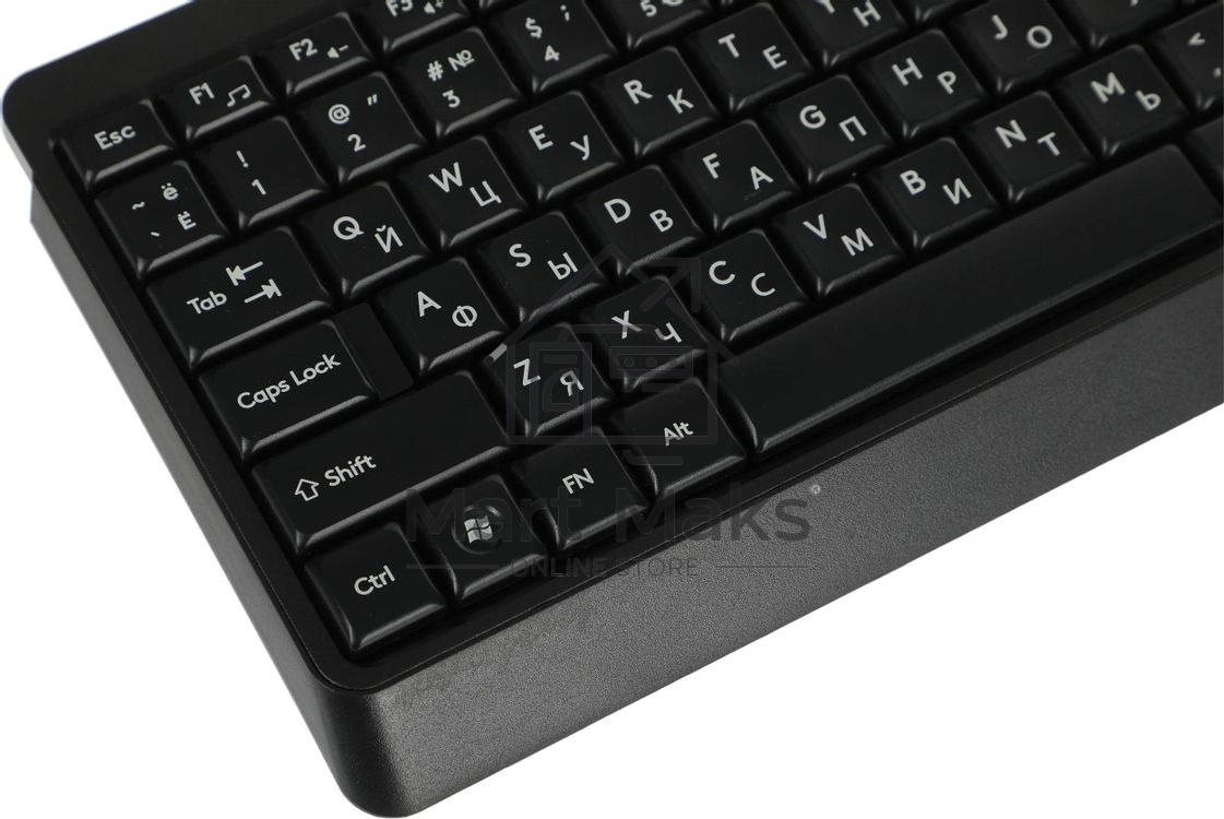 Клавиатура проводная A4Tech Fstyler FK15, USB, черный