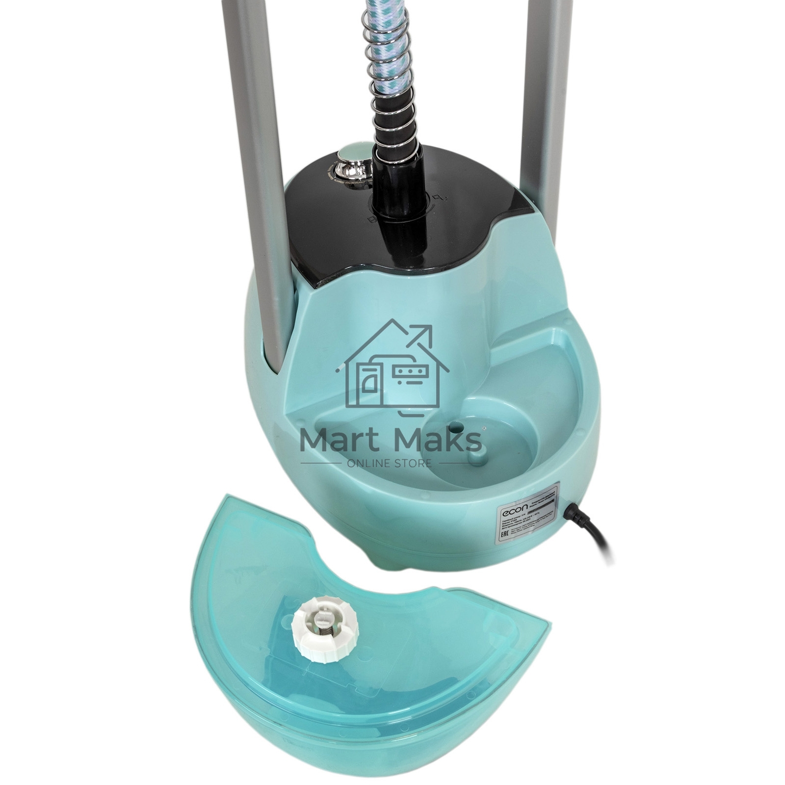 Отпариватель Econ ECO-BI2021S голубой, 1800 Вт, 35 г/мин, 1800 мл