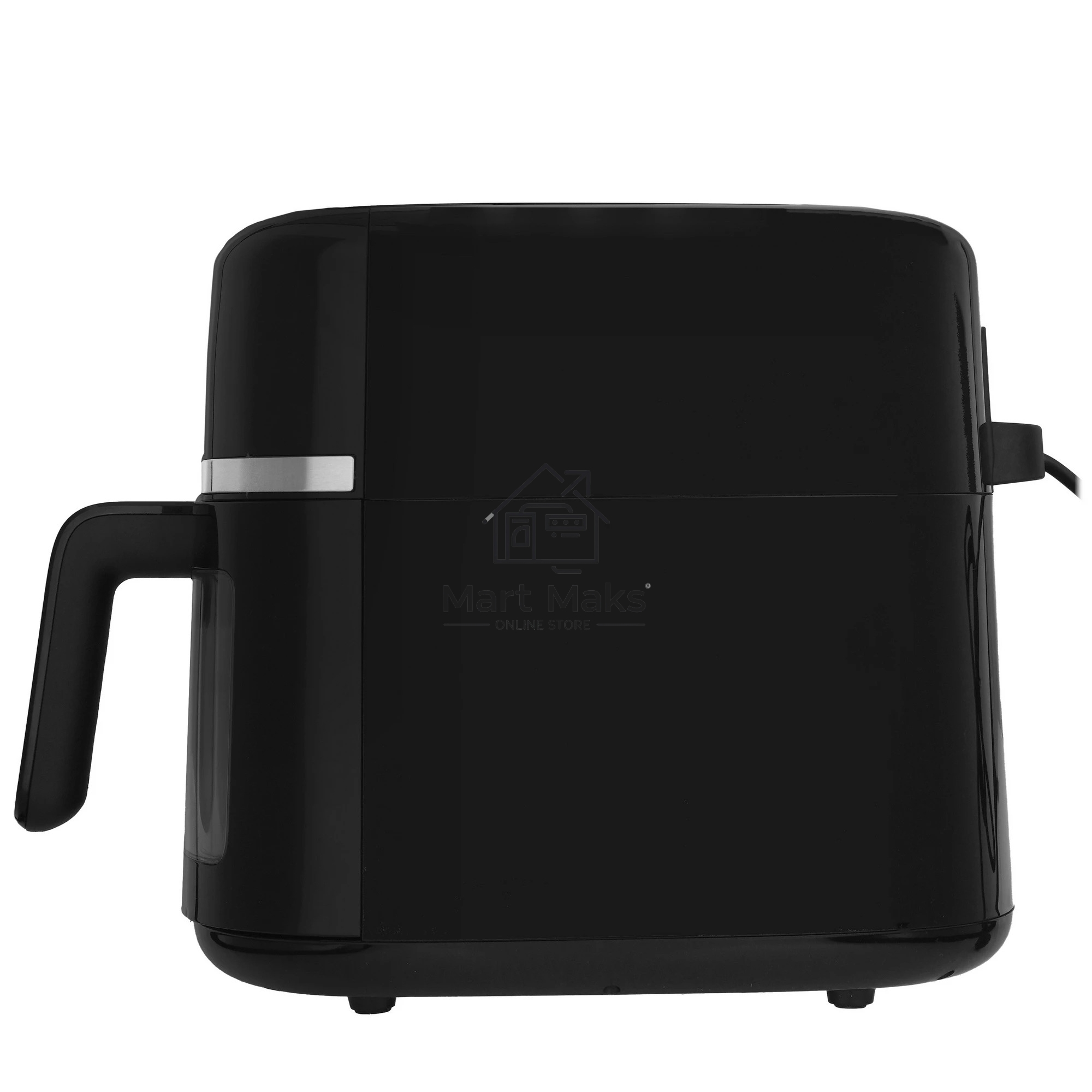 Аэрогриль BQ GR2007 черный, 1800 Вт, 8 л, сенсор, 8 программ