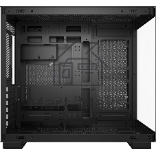 Компьютерный корпус без блока питания PCCOOLER C3 T500 BK, Panoramic Mid Tower, Black, TG, 0.7 SPCC, no fans ATX, mATX, mITX 175/400/200мм 1x2.5