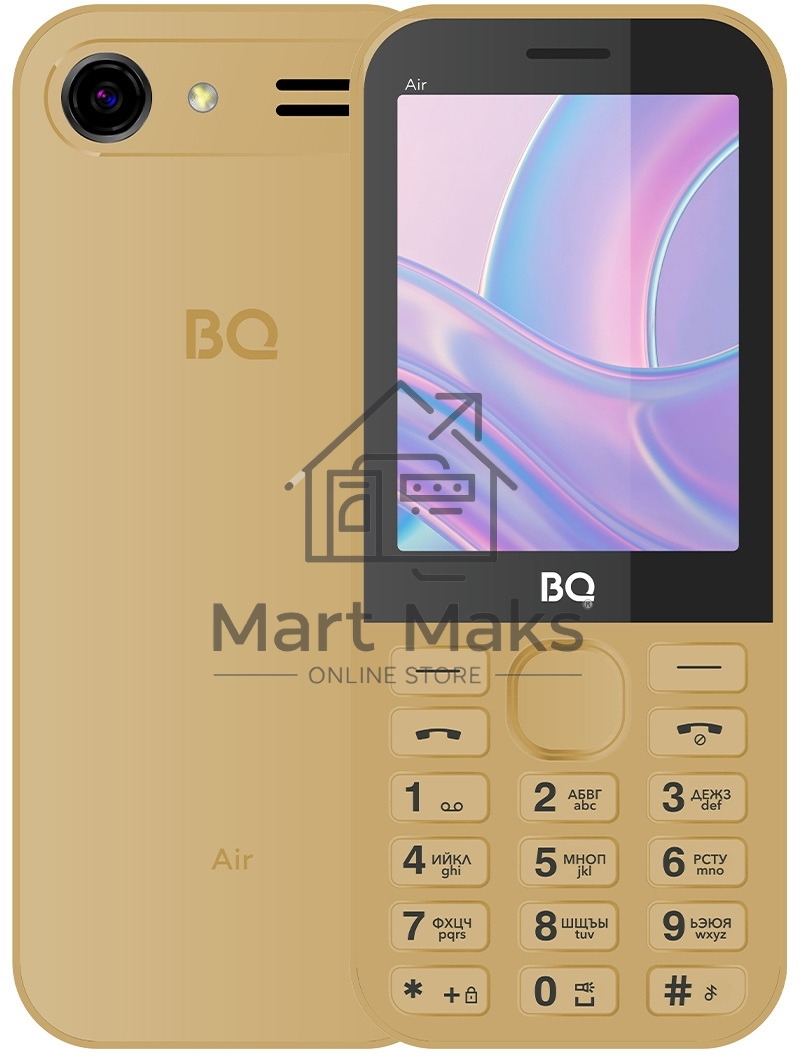Мобильный телефон BQ 2843 Air золотистый