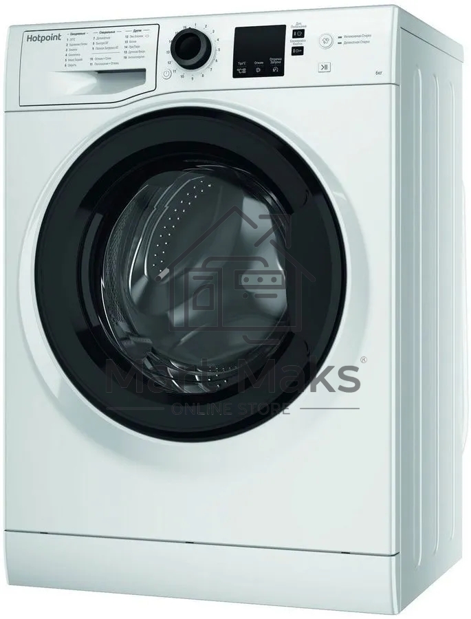Стиральная машина Hotpoint NSS 6015 K RU белый, загр. фронтальная макс.: 6 кг 1000 об/мин класс: А