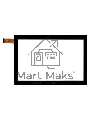 Сенсорное стекло (тачскрин) WJ2066-FPC-V2.0, черное