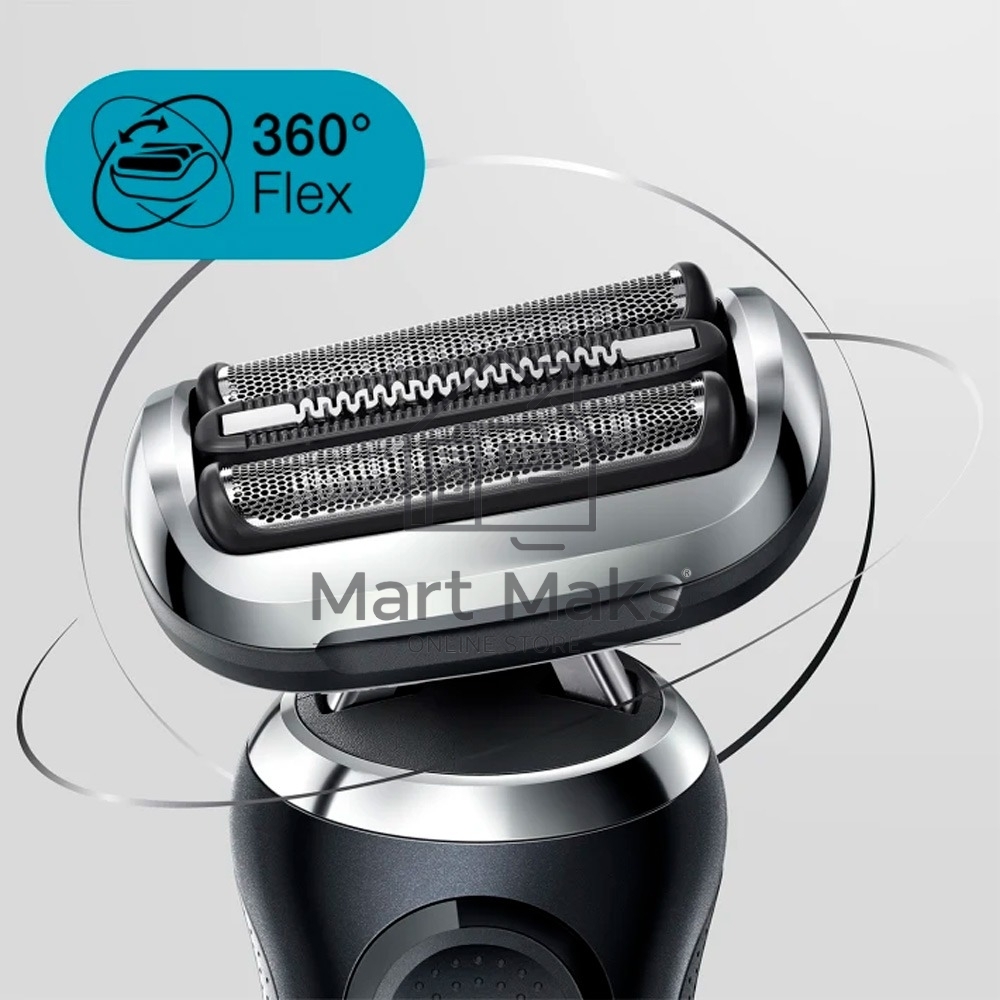 Бритва сетчатая Braun Series 7 71-N1000S реж.эл.:3 питан.:аккум. черный