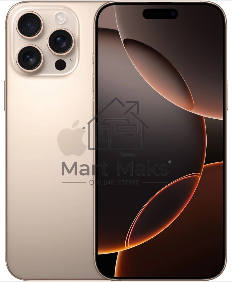 Смартфон Apple iPhone 16 Pro, 8/128Gb, бежевый титан