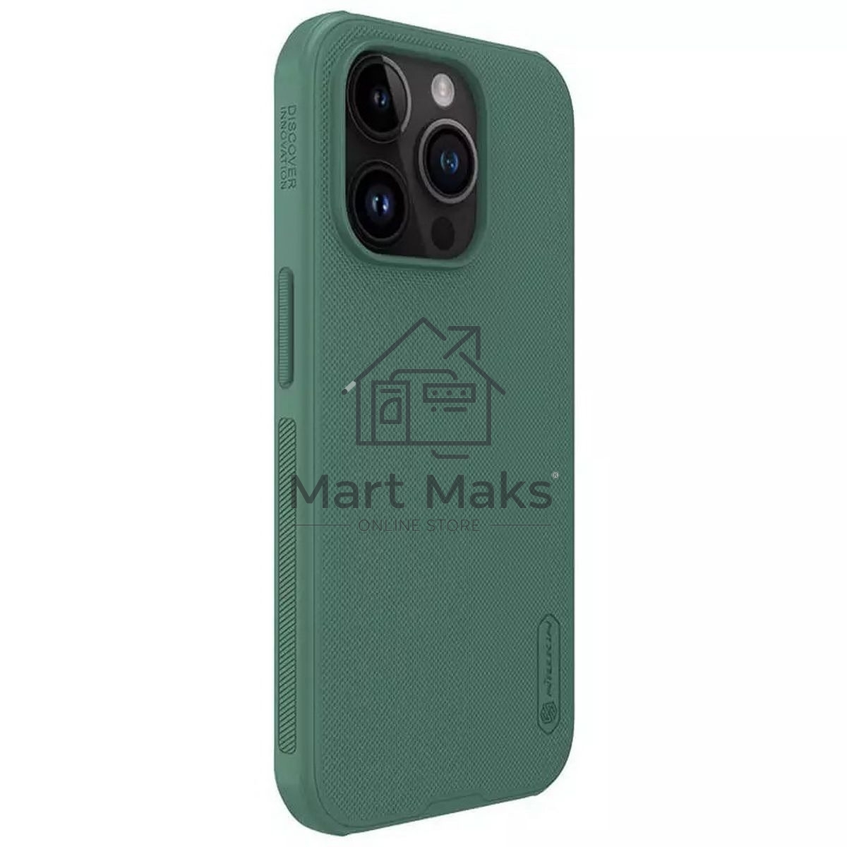 Чехол Super Frosted Shield Pro, темно-зеленый, (AP IP15 Pro)