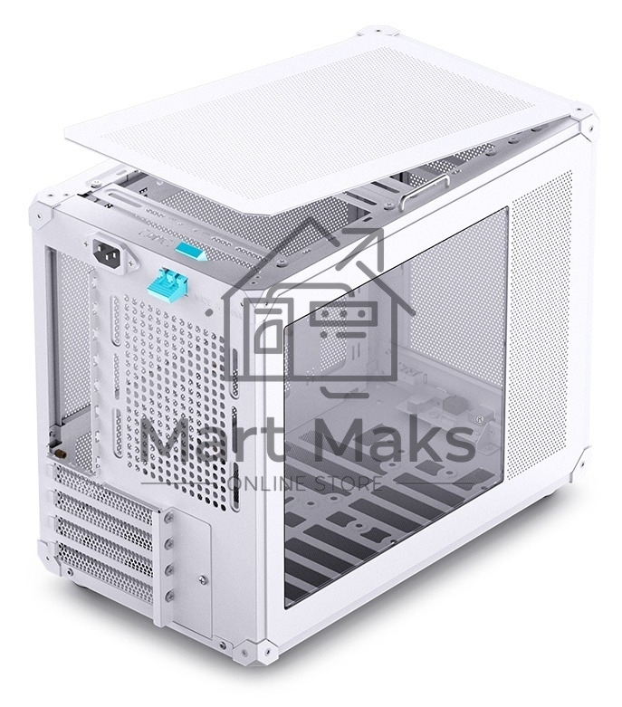 Корпус без блока питания JONSBO C6 MAX Handle, Mini-Tower, TG, no fan, 1xUSB-A 3.0 + 1xUSB-C 3.1, mATX, mITX White
