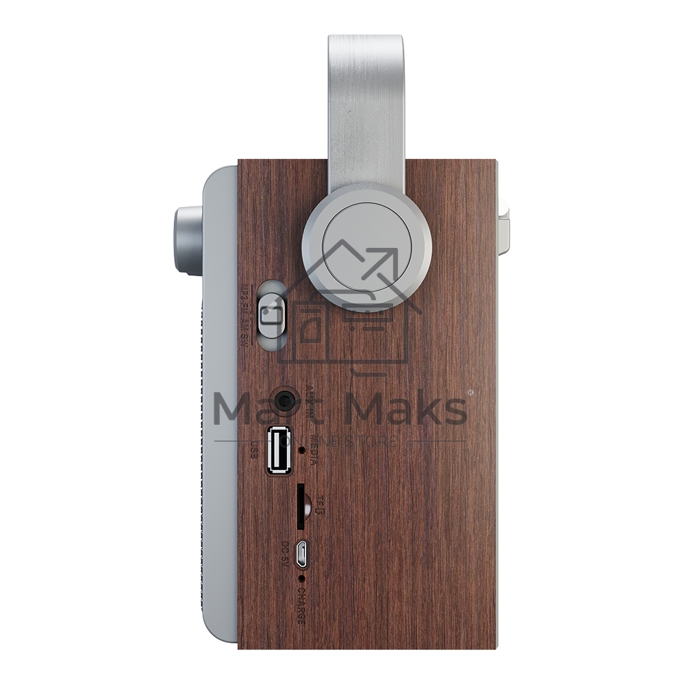 Радиоприемник SOUNDMAX SM-RD2122UB(темное дерево)