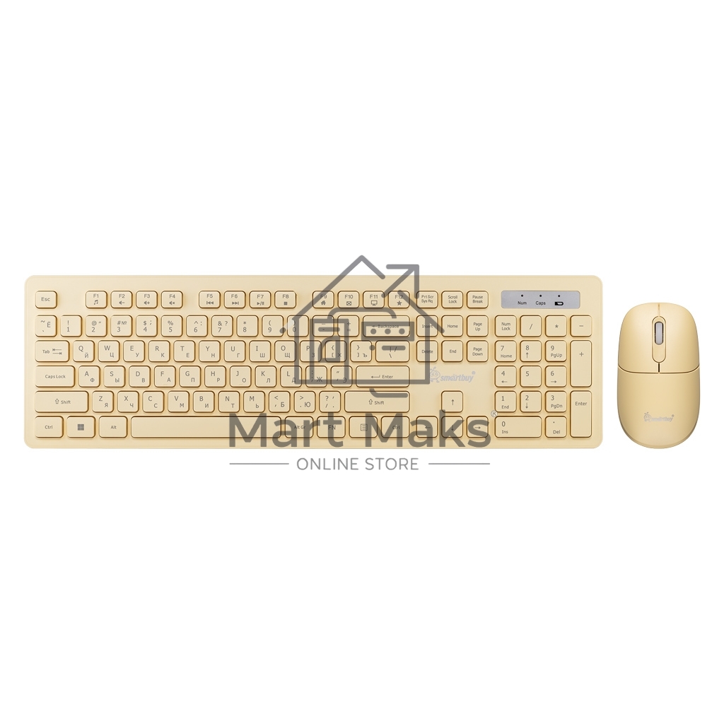 Комплект клавиатура+мышь SMARTBUY (SBC105AGY) 105AG желтый