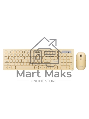 Комплект клавиатура+мышь SMARTBUY (SBC105AGY) 105AG желтый