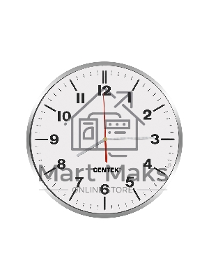 Часы настенные Centek СТ-7100 White