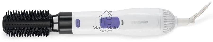 Фен-щетка Starwind SHP8502 1000Вт белый/фиолетовый