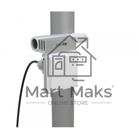 Точка доступа MikroTik CubeSA 60Pro ac (60Ghz antenna, 802.11ay wireless and 5GHz 802.11ac backup, 4 core x 716MHz CPU, 256MB RAM, 1 x Gigabit LAN port, RouterOS L4, POE, PSU) for use as an AP in Point-to-Multipoin