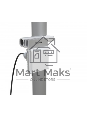 Точка доступа MikroTik CubeSA 60Pro ac (60Ghz antenna, 802.11ay wireless and 5GHz 802.11ac backup, 4 core x 716MHz CPU, 256MB RAM, 1 x Gigabit LAN port, RouterOS L4, POE, PSU) for use as an AP in Point-to-Multipoin