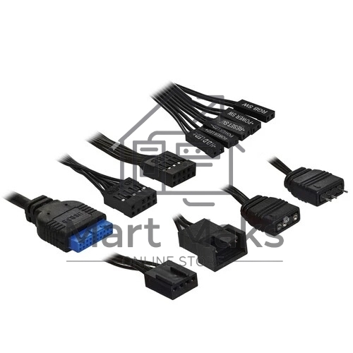Компьютерный корпус  PCCooler ME200 MESH BK, Mesh Full Tower, черный, TG, SPCC, 3x120mm ARGB E-ATX, ATX, mATX, mITX 180/380/220mm 4x2.5