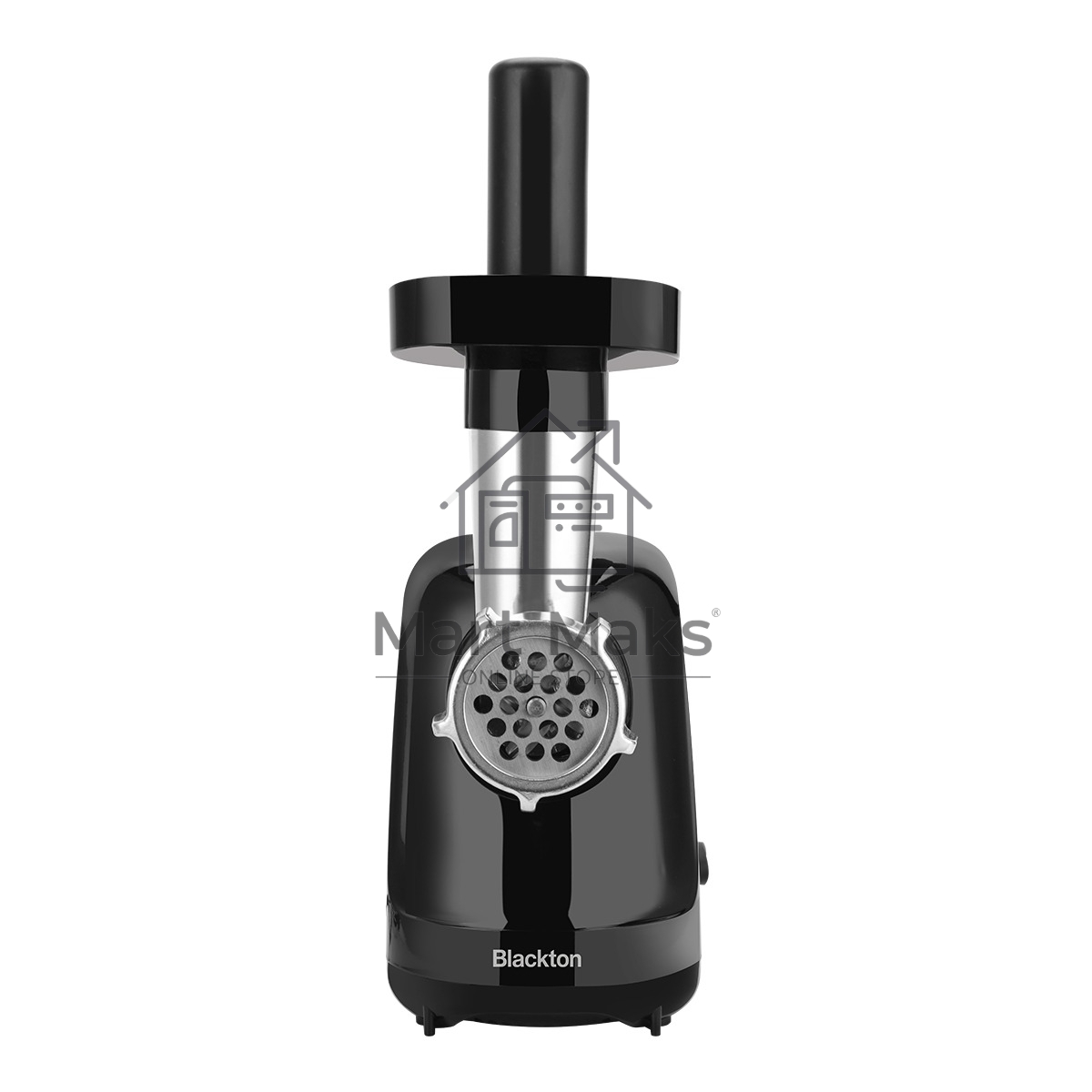 Мясорубка Blackton Bt MG1111 черный, 1200В, производительность до 1.5 кг/мин / Количество скоростей: 1 / Функция реверса / DualProtect технология: защита от перегрузки и перегрева / Прорезиненные ножки / Материал корпуса: пластик / Материал загрузочного о